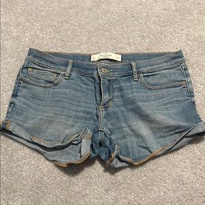 Abercrombie & Fitch Blue Jean Shorts Casual Summer Essential
